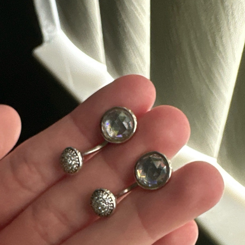 Pandora Poetic Droplet Earrings